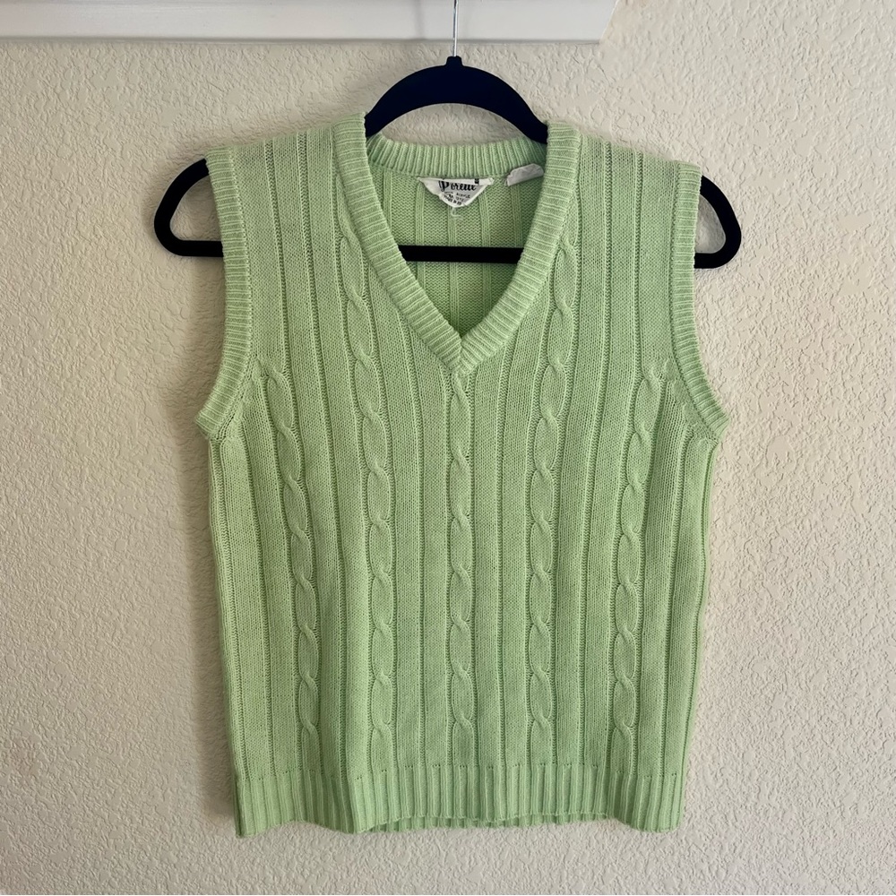 Vintage Knit Sweater Vest
